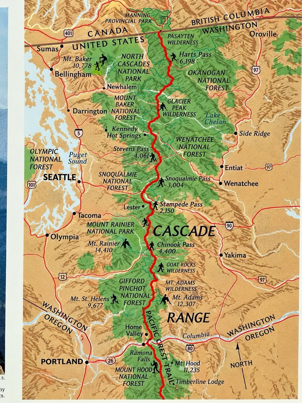Washington Map